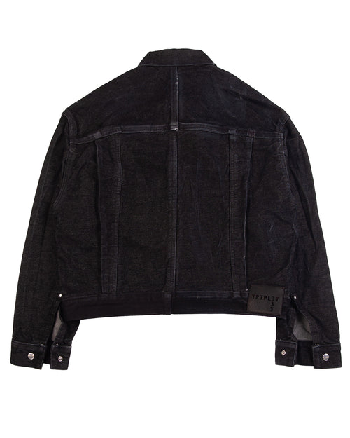 The Type-2 Denim Jacket - Faded Black V2