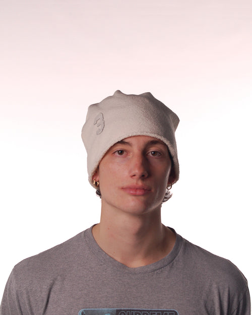 The French Terry Skully - Cream