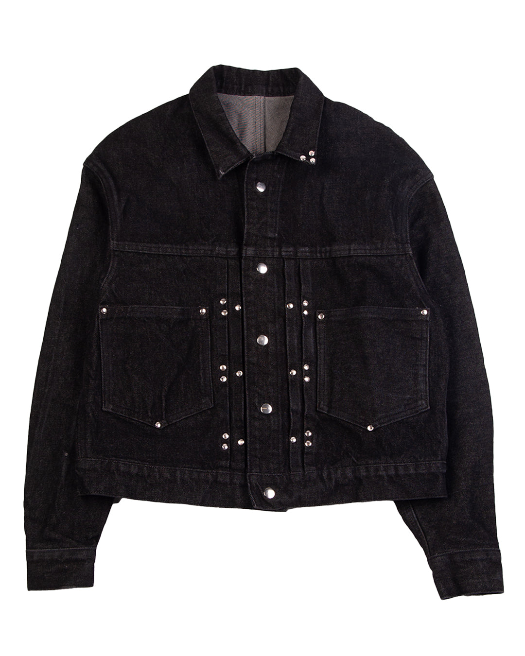 The Type-2 Denim Jacket - Faded Black V1 – Tripl3t