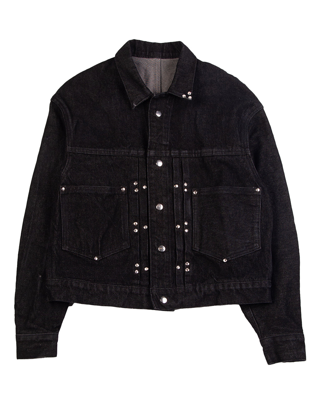 The Type-2 Denim Jacket - Faded Black V1