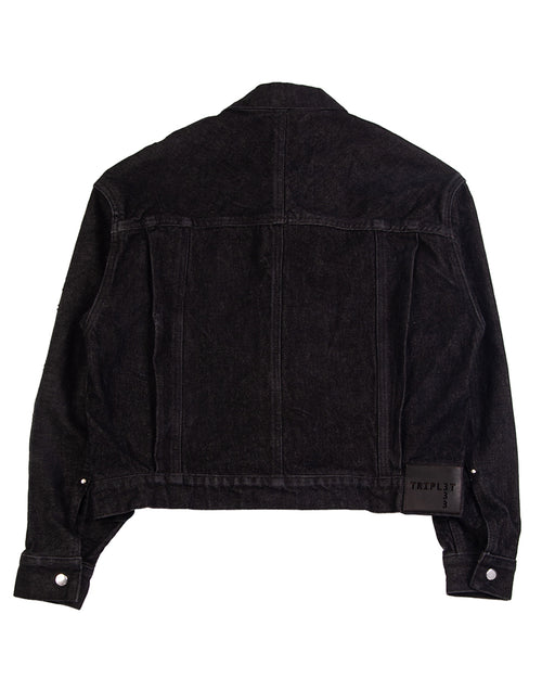 The Type-2 Denim Jacket - Faded Black V1