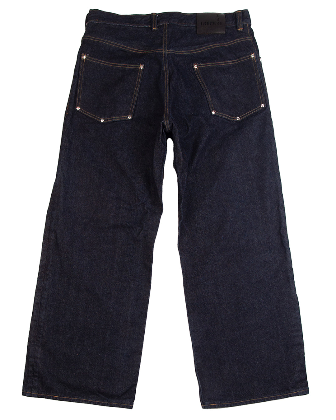 Wide-Leg Denim Jean - Indigo