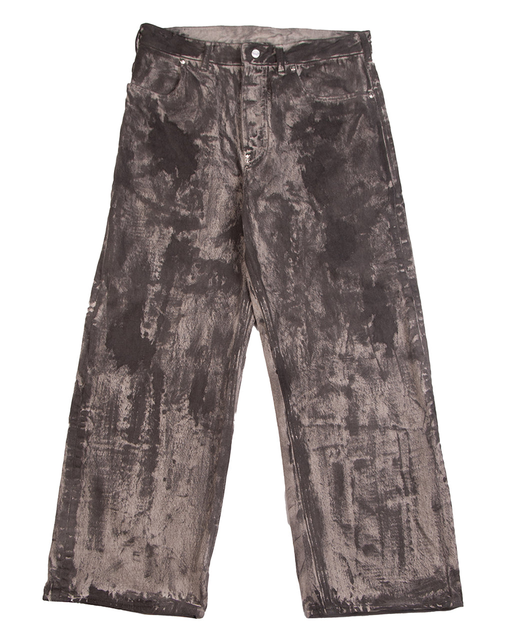 Wide-Leg Denim Jean - Sumi Ink