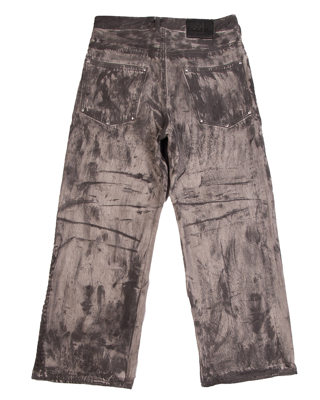 Wide-Leg Denim Jean - Sumi Ink